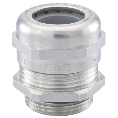 ニッケル真鍮製ケーブルグランド - HSK-M-EMC-PVDF-Ex - HUMMEL - IP68 / IP69K / 防爆