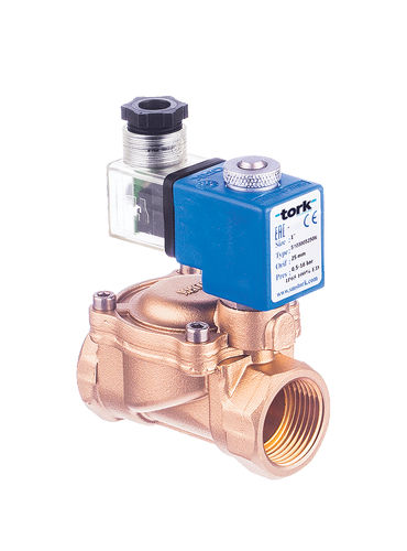 2方向電磁弁 - S1030 - SMS-TORK - 常閉型 / 蒸気用 / メンブレン
