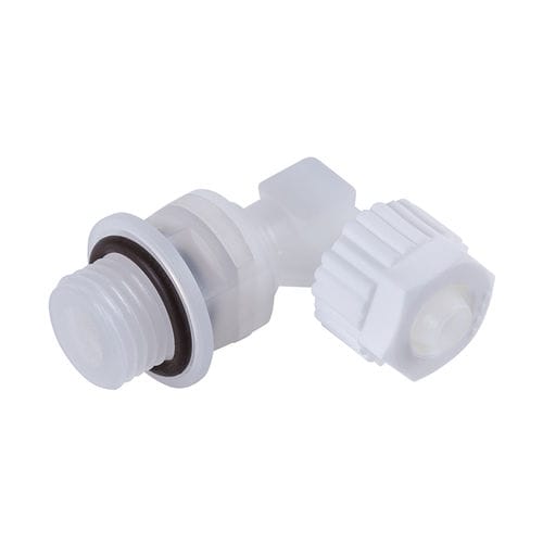化学製品接続部品 - 22566904021  - TEFEN - ねじ式 / エルボ / PVDF