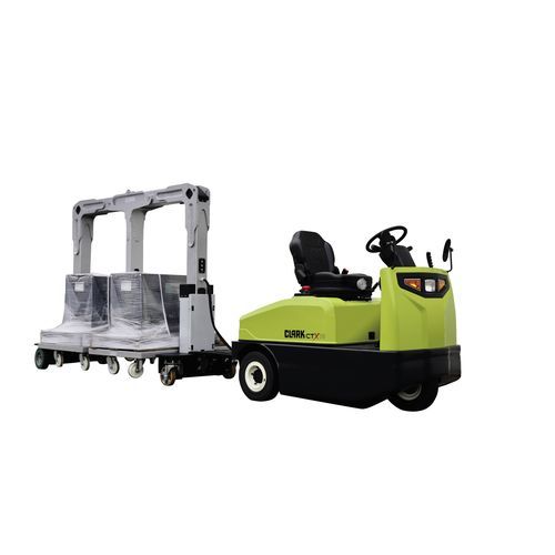 倉庫用トレーラー - CTR series - CLARK Material Handling - ホース / 2軸 / 牽引式