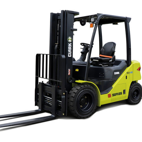 電動式フォークリフト - SXE series - CLARK Material Handling - 乗り型 / とても細い通路 / パレット