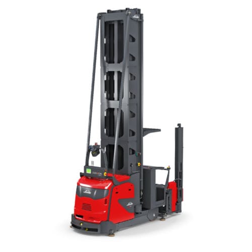 電動式ターレット型フォークリフト - K-MATIC series - Linde Material Handling - 乗り型 / AGV / 狭通路用
