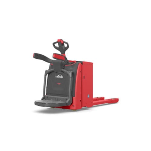 電動式パレットトラック - T2 AP series - Linde Material Handling - ライダープラットフォーム付 / 起立型 / 24V