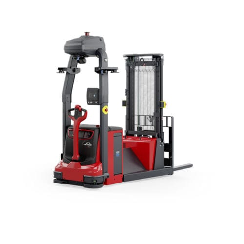 パレット用スタッカートラック - L-MATIC AC k - Linde Material Handling - バッテリー式 / 自動 / 産業用