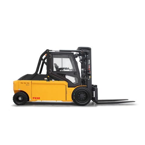 電動式フォークリフト - FHB 6.0 - 12.0 - TCM Forklifts - 乗り型 / ハンドリング用 / 4輪