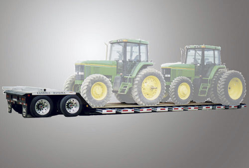 グースネックトレーラー - 825-AG - Landoll - 産業機器用 / 2軸 / 牽引式