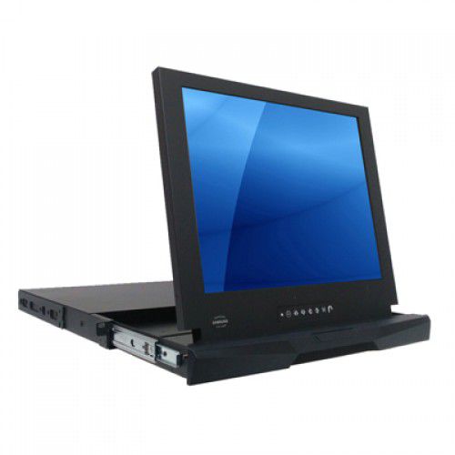 コンソール引出し付きラック - RP1170 - Acnodes Corporation - キーボード / 液晶ディスプレイ用 / 1U