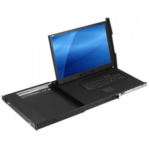 コンソール引出し付きラック - KD8124 - Acnodes Corporation - キーボード / 液晶ディスプレイ用 / 1U