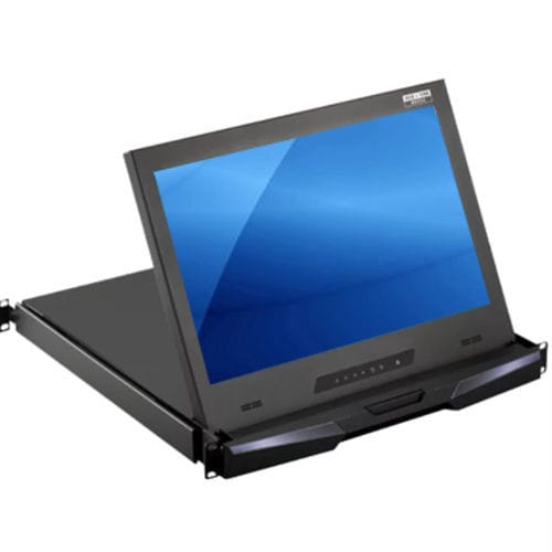 コンソール引出し付きラック - RP2117 - Acnodes Corporation - キーボード / 液晶ディスプレイ用 / 1U