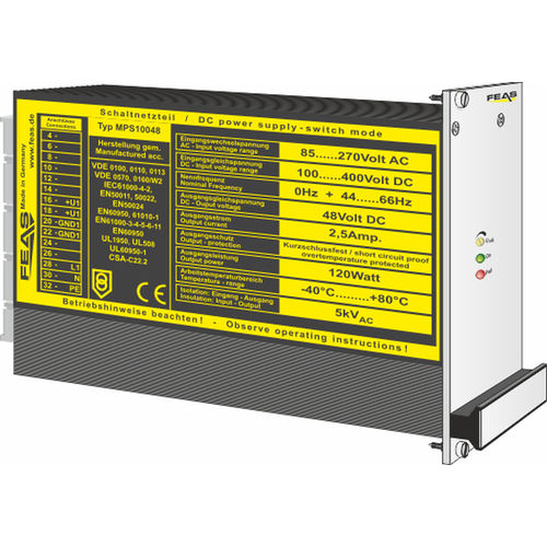 19 ラック電源 - MPS10048 - FEAS GmbH - ラックマウント / DC/DC / AC/DC
