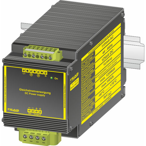 無制御電源 - PS1U14012 - FEAS GmbH - DINレール / AC/DC / 単一出力