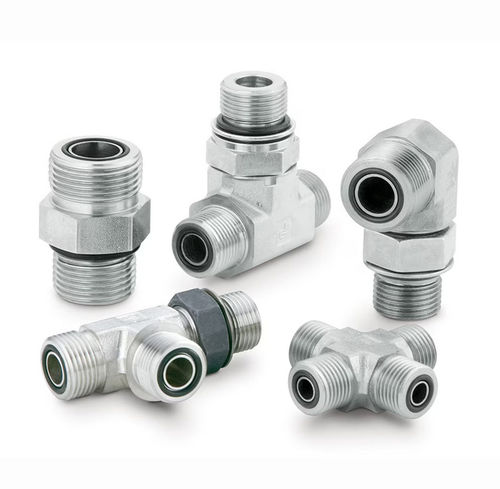 油圧式接続部品 - Parker Tube Fittings Division - ねじ込み / T / 90°湾曲