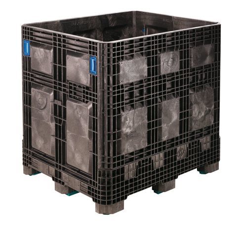 ボトル用コンテナ - HDMX4048-46 - ORBIS - 食品産業用 / HDPE / ふた付き