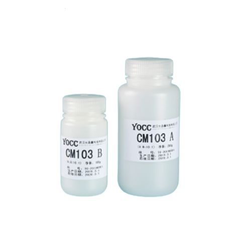 エポキシ樹脂系樹脂接着剤 - CM103 - Yangtze Optical Electronic Company Ltd. - 2液タイプ / 光ファイバジャイロスコープ用 / 光学デバイス