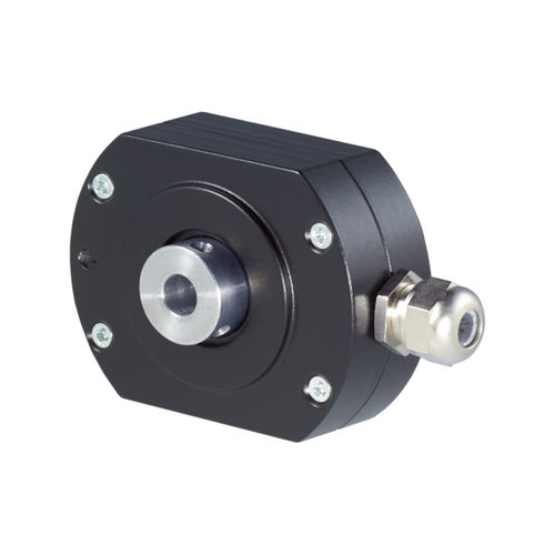 インクリメンタルロータリエンコーダ - IH510 - W+S Meßsysteme GmbH - 中空軸タイプ / RS-422 / アルミニウム