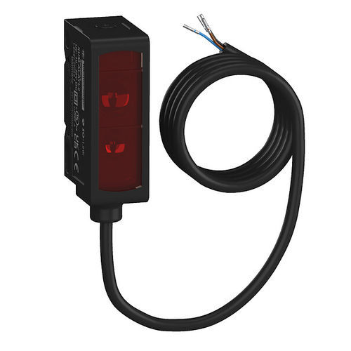 拡散反射型センサ光電センサ - XUM5ALAYL2 - Telemecanique Sensors - 長方形 / レーザー
