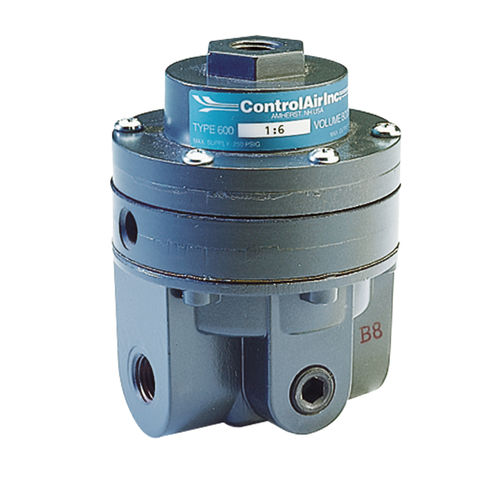 ボリューム空気圧増幅器 - 600 series - ControlAir - 圧力