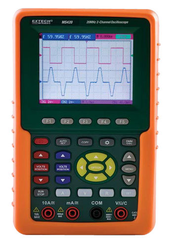 デジタルオシロスコープ - MS420 - Extech - 携帯型 / マルチチャンネル