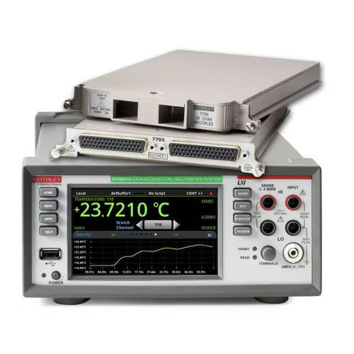 デジタルマルチメーター - DAQ6510  - Keithley Instruments/ケースレー - 卓上型 / 1000 V / 300 V