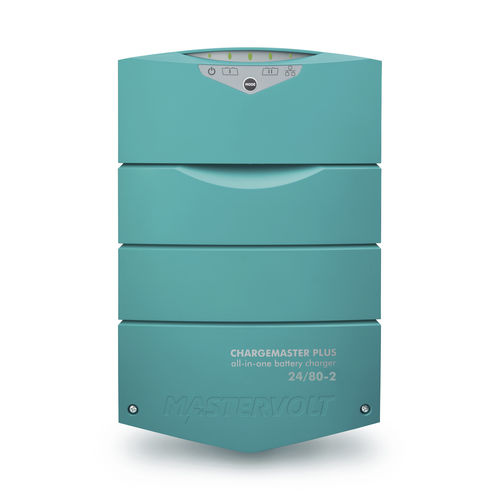 マリン用バッテリー充電器 - ChargeMaster Plus 24/80-2 - Mastervolt - 可動 / リチウム イオン / ゲル