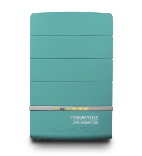 24VDC充電器/インバータ - CombiMaster 24/3000-70 - Mastervolt - 純粋正弦 / コンパクト
