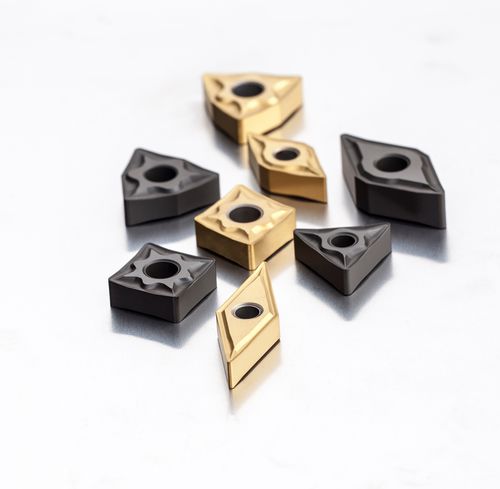 ポジティブターニング用小プレート - Positive turning insert - Dormer Pramet - ステンレススチール用 / 超合金 / 両面タイプ