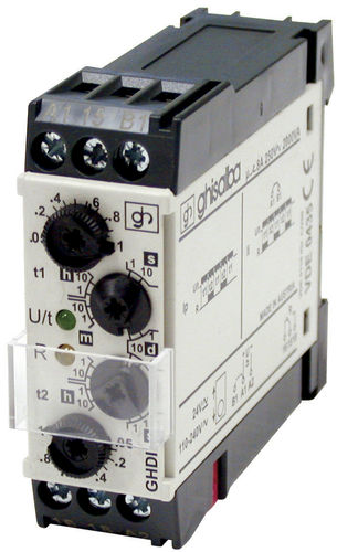 電気機械式タイマー - GH series - GHISALBA - DINレール