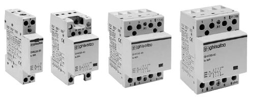 モーター接触器 - 20 - 63 A, 240 V | GHIK series - GHISALBA - 電磁式 / モジュール式