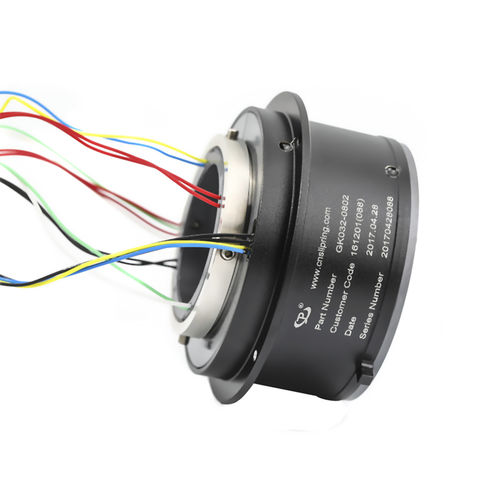 電動式スリップリング - LPT032-0802 - JINPAT Electronics Co., Ltd. - 中空軸タイプ / アルミニウム / モジュール式