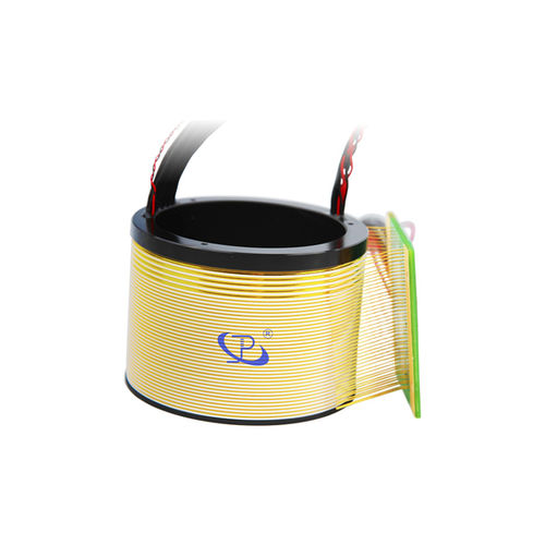 2パーツスリップリング - LPS095-0203-0201-28S - JINPAT Electronics Co., Ltd. - アルマイト処理されたアルミ製 / ゴールド製接触式