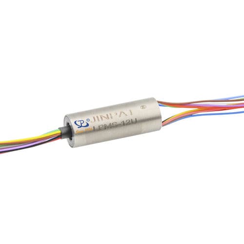 小型スリップリング - LPMS-12U - JINPAT Electronics Co., Ltd. - カプセル式 / アルミニウム / コンパクト