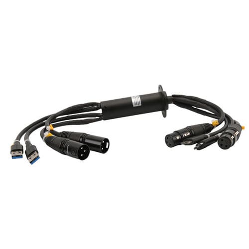 USB接続スリップリング - LPC-12T-02U3-HD02 - JINPAT Electronics Co., Ltd. - HDMI（高精細度マルチメディアインターフェース） / カプセル式 / ロボット用
