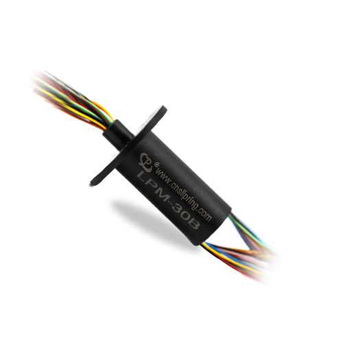 カプセル式スリップリング - LPM-30B - JINPAT Electronics Co., Ltd. - ビデオ監視用 / ゴールド製 / 小型