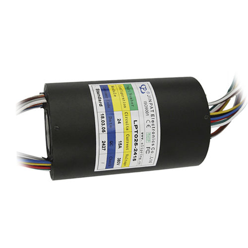 電気光学スリップリング - LPT025-2415 - JINPAT Electronics Co., Ltd. - 中空軸タイプ / ロートルク / より線ブラシ