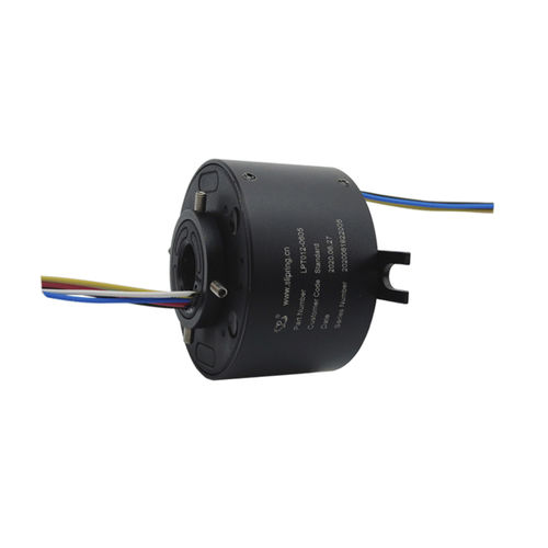 パススルー回転軸スリップリング - LPT012 series - JINPAT Electronics Co., Ltd. - アルミニウム合金 / コンパクト