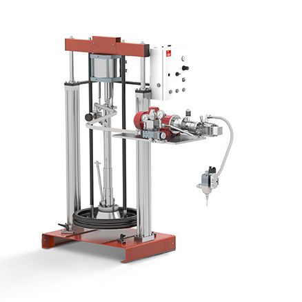接着剤ディスペンサ - eldodis - DOPAG - Metering, Mixing and Dispensing Technology - 高粘質媒体 / 充填剤 / 中間粘度液体