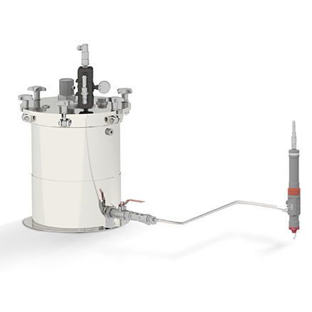 高粘質液体向けバッチ・ブレンダー - Rotordis - DOPAG - Metering, Mixing and Dispensing Technology - ペースト状製品用 / 連続 / 1液タイプ