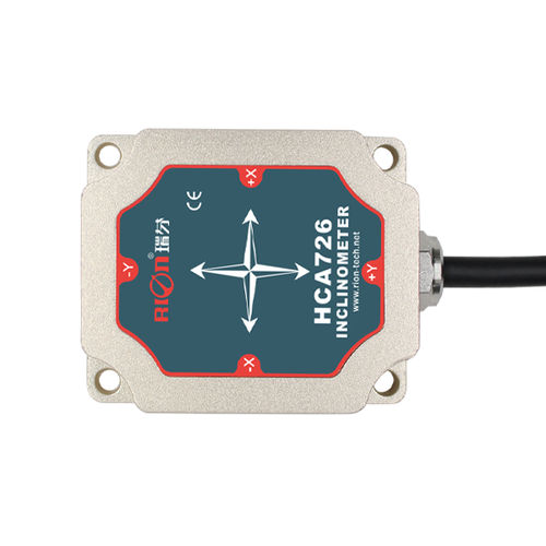 単軸傾斜計 - HCA726 - SHENZHEN RION TECHNOLOGY CO.,LTD - Modbus / MEMS / 高精度