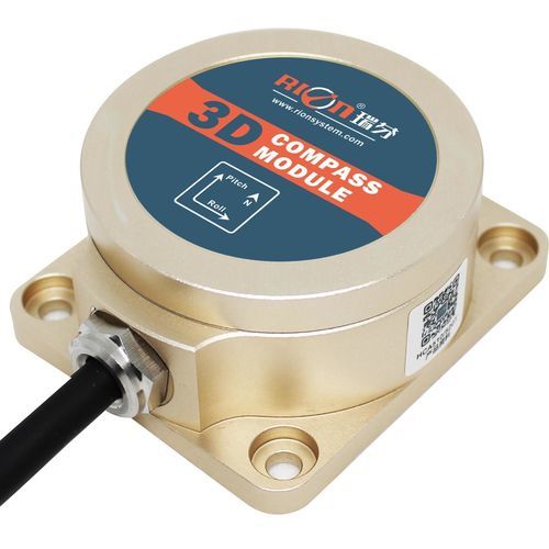 デジタル磁気コンパス - HCM380B - SHENZHEN RION TECHNOLOGY CO.,LTD - 電子式 / 3D / オフセット傾斜