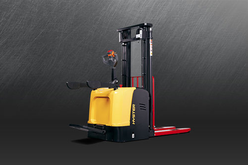 電動式スタッカートラック - S1.5UT S - HYSTER - ライダープラットフォーム付 / 24V / パレット用
