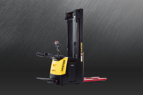 パレット用スタッカートラック - S1.2-2.0S-IL-SL - HYSTER - 電動式 / スタンドオン / ライダープラットフォーム付