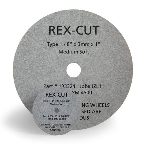 仕上げ研削ホイール - 183289 - Rex-Cut Abrasives - バリ取り / フラット / 金属製