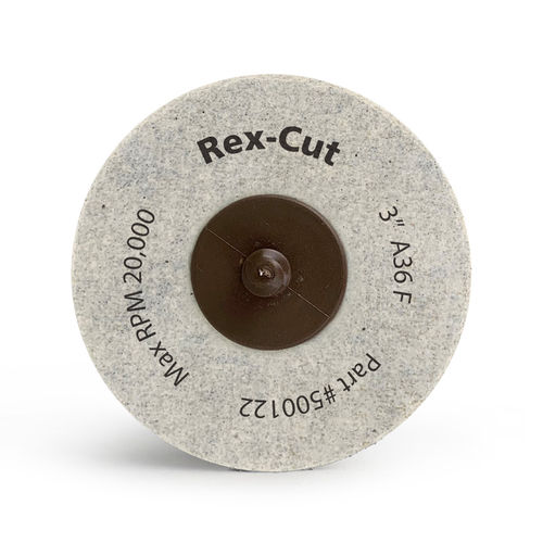 炭化ケイ素研磨ディスク - 500101 - Rex-Cut Abrasives - 酸化アルミニウム / 仕上げ用 / 研削用