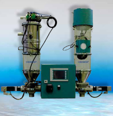 顆粒剤用バッチ・ブレンダー - max. 900 kg/h | SOMOS® VOLMIX E-MH45 - ProTec Polymer Processing - 容量式 / スクリュー