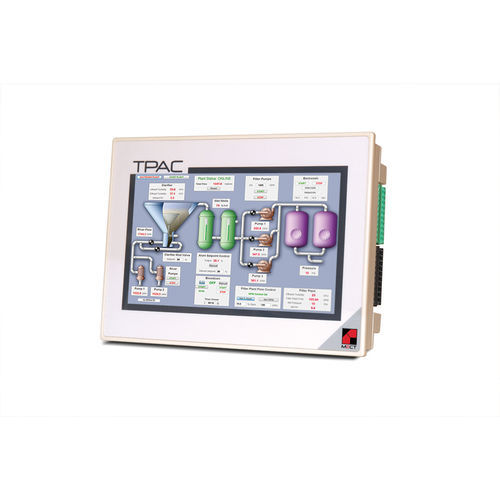 タッチスクリーン付き端末 - TPAC1008 02  - MECT SRL - パネル設置用 / 320 x 240 / ARM Cortex