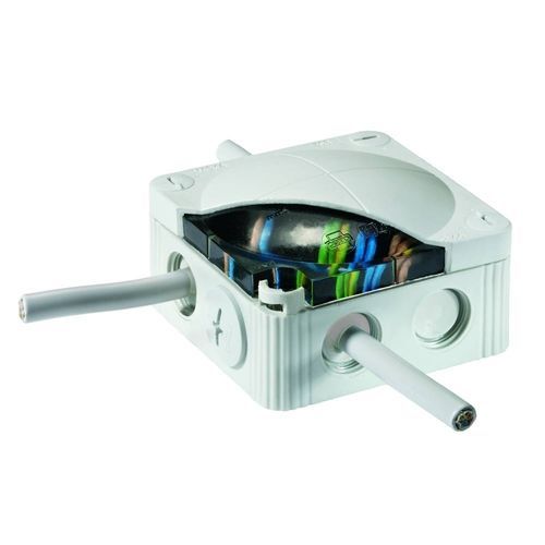 壁取り付け式ジャンクションボックス - COMBI IP68 SET - WISKA Hoppmann GmbH - 防水・防塵性能 / IP68 / ポリプロピレン製