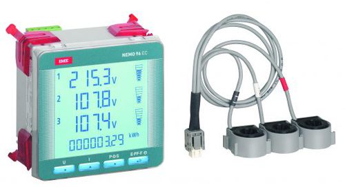 三相電力量計 - EASYCONNECT - IME Spa - DINレール / パネル取り付け / RS-485