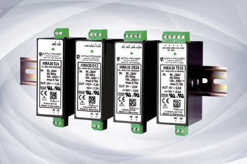 DINレール電源 - HMA30 T series - MTM Power Messtechnik Mellenbach GmbH - DC/DC / AC/DC / トリプル出力