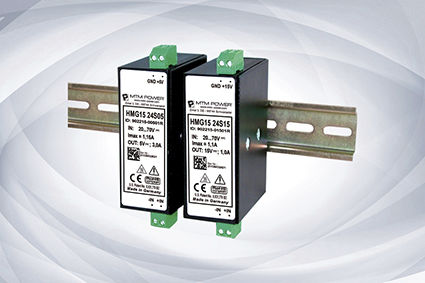 DINレール電源 - HMG15 24 series  - MTM Power Messtechnik Mellenbach GmbH - DC/DC / 単一出力 / デュアル出力