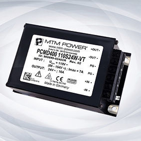 シャシー取り付け式DC/DC 変換器 - PCMD400 series  - MTM Power Messtechnik Mellenbach GmbH - 単一出力 / 高入力電圧 / CE